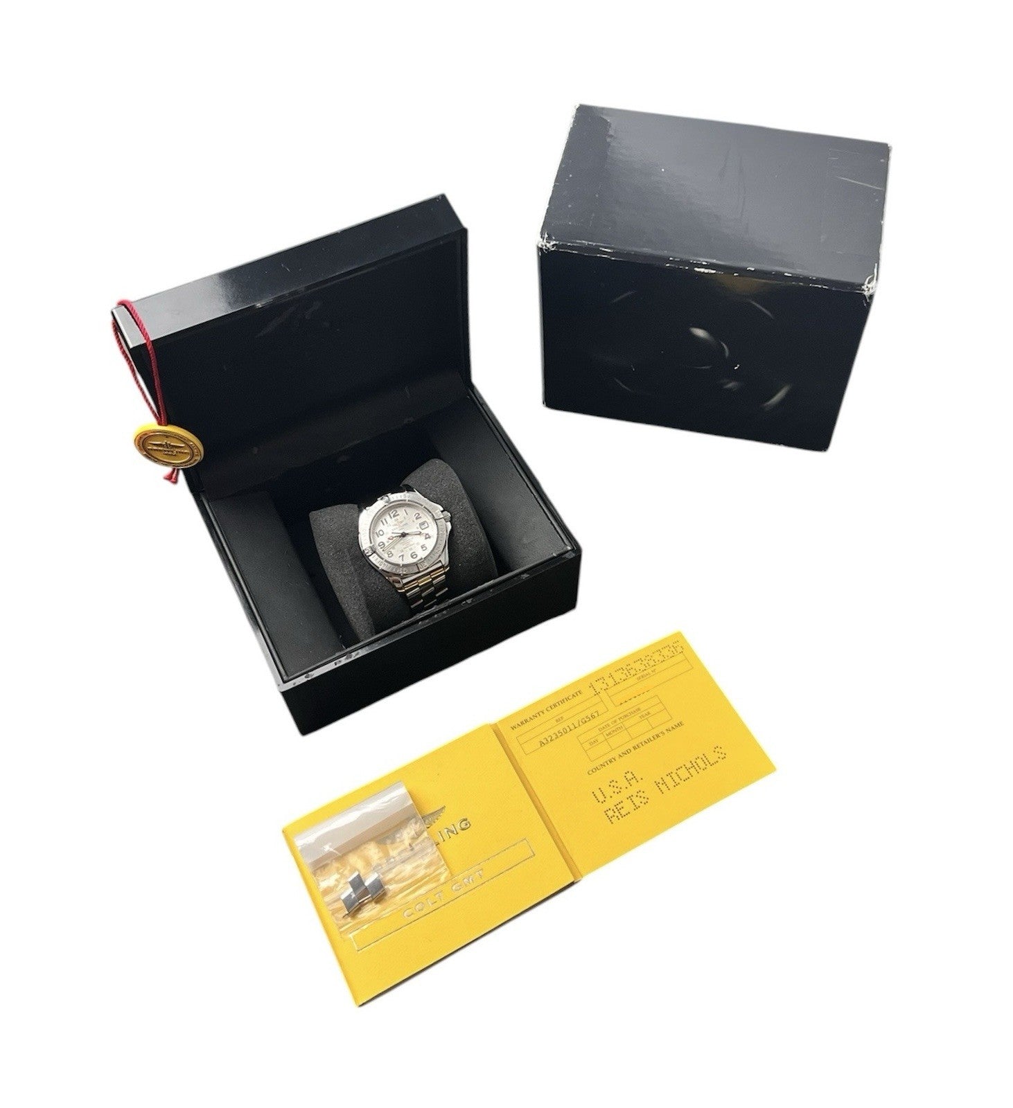Breitling Colt White Dial Stainless Steel 40mm Automatic Men’s Watch A32350
