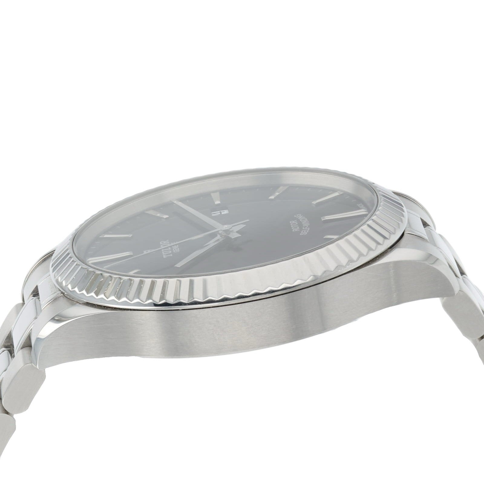 Tudor Style Stainless Steel Black Dial 41mm Automatic Movement Mens Watch 12710