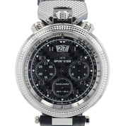 NEW 2025 Bovet Sportster Saguaro Black Carbon Dial 46mm Auto Men's Watch SP0481