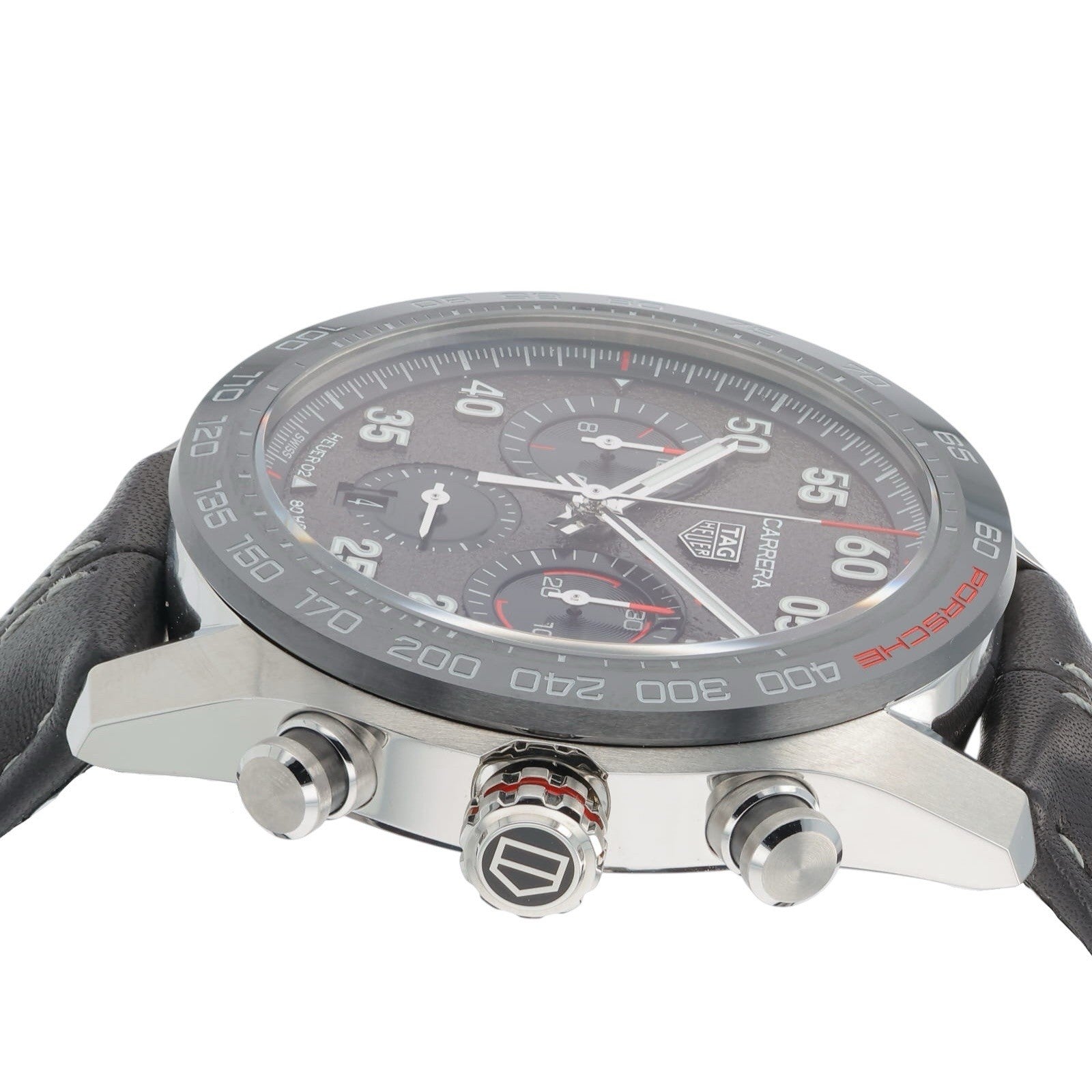 Tag Heuer Carrera Stainless Steel Grey Dial 44mm Automatic Movement Mens CBN2A1F