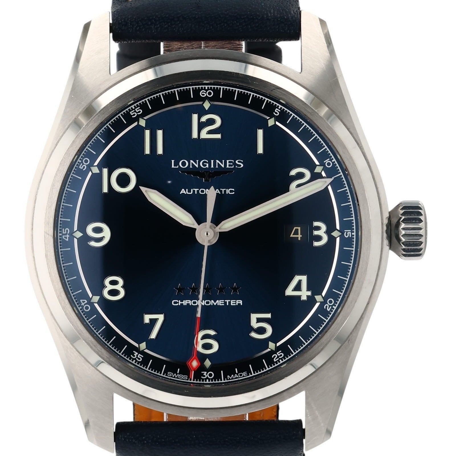 Longines Spirit Stainless Steel Blue Dial 42mm Automatic Men’s Watch L3.811.4
