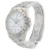 Rolex Explorer II Stainless Steel White Dial 42mm Automatic Mens Watch 16570