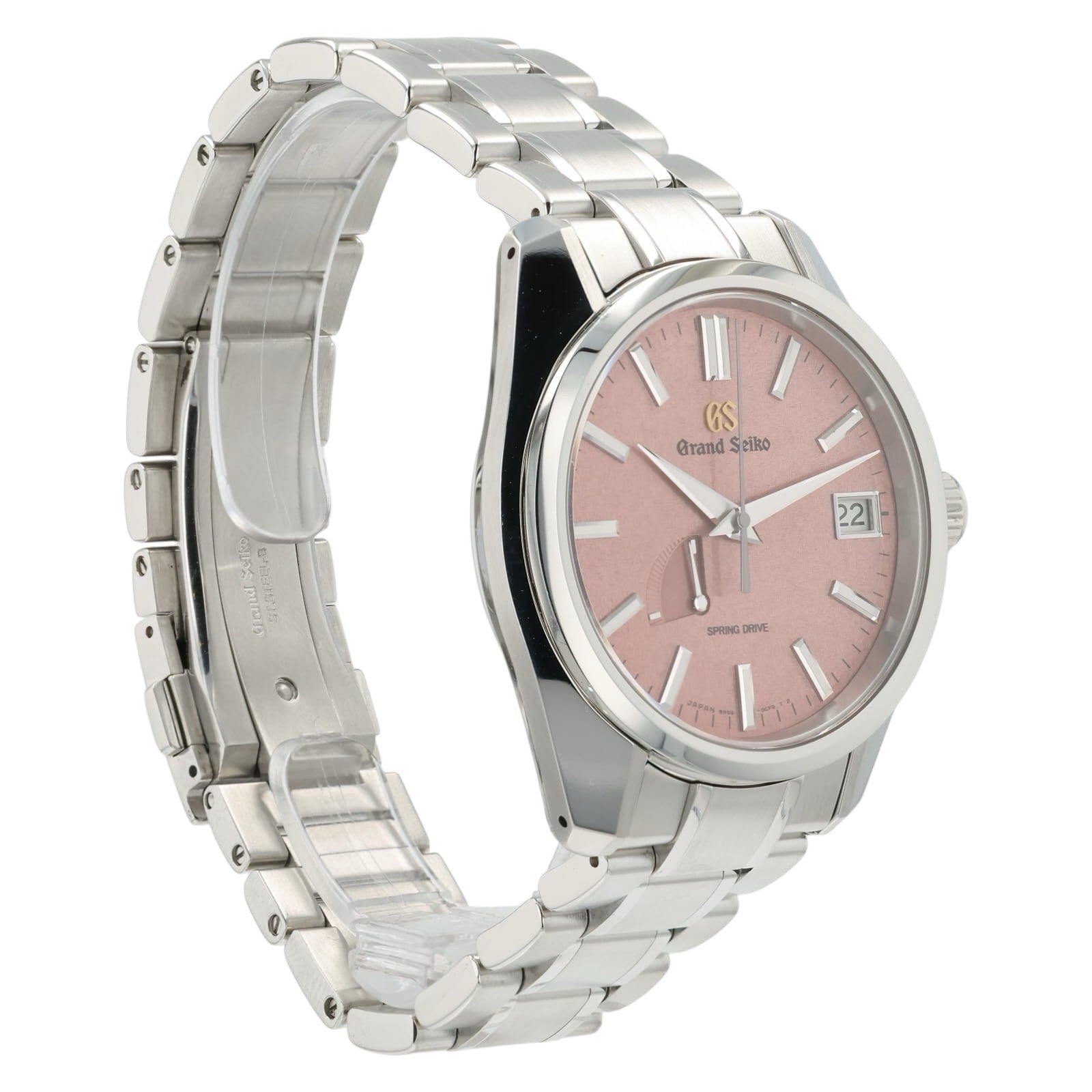 Grand Seiko Sunrise Kira Zuri Pink Dial Steel 40mm Automatic Men’s Watch SBGA509