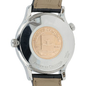 Jaeger-LeCoultre Master Geographic Silver Dial Steel 39mm Automatic 142.8.92