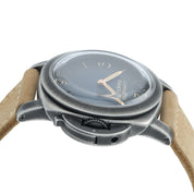 Panerai Luminor Venticinque Blue Dial Steel 44mm Manual Wind Mens Watch PAM02025