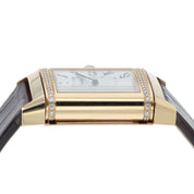 Jaeger‑LeCoultre Reverso Duetto Classique 18k Rose Gold Diamond Women's Watch