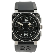 Bell & Ross BR-03 Black Dial Stainless Steel 42mm Automatic Men’s Watch BR03-94