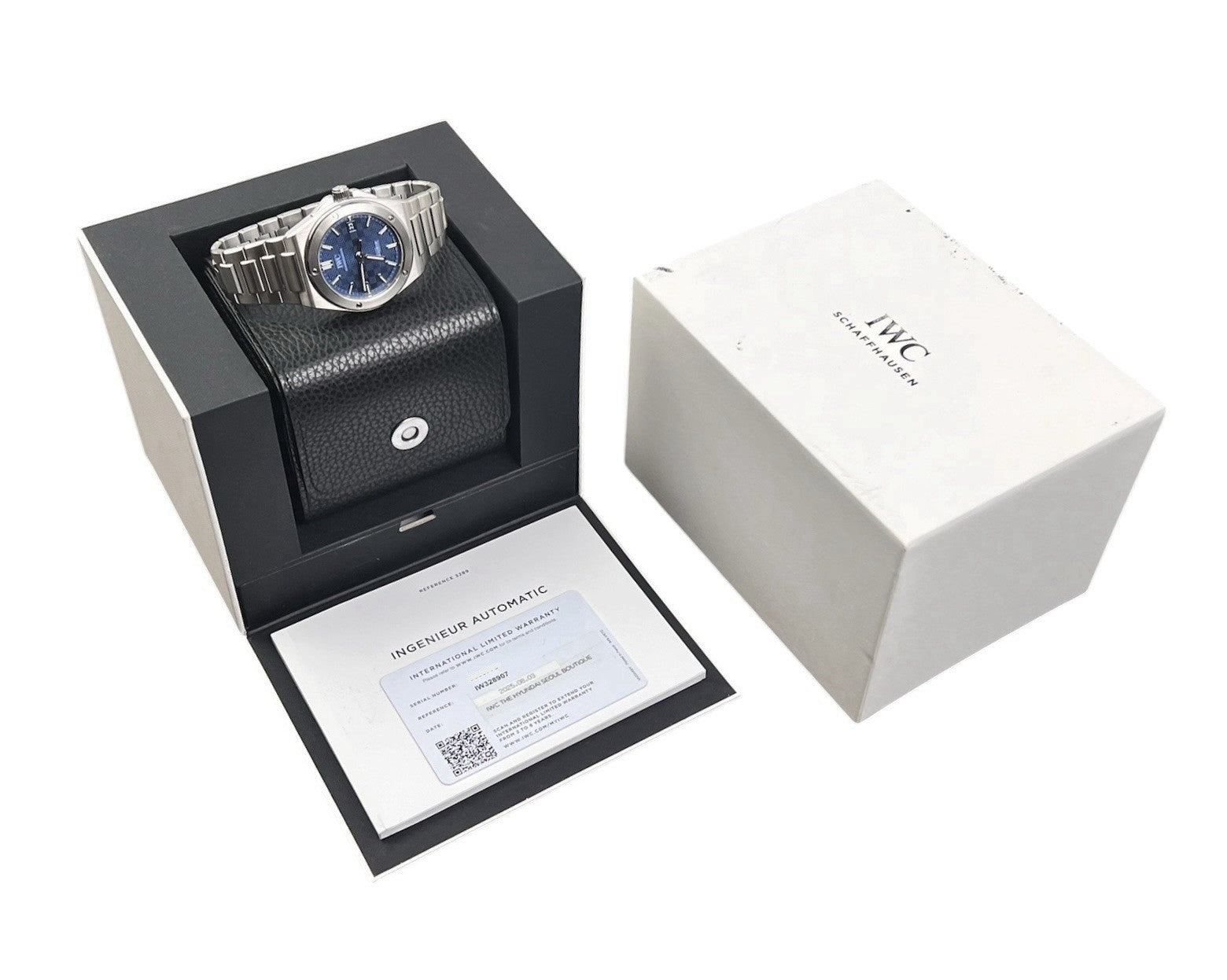 2025 IWC Ingenieur Blue Dial Stainless Steel 40mm Automatic Mens Watch IW328907