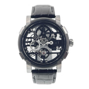 Romain Jerome Skylab Stainless Steel Skeleton Dial 43mm Men’s Watch RJMAU025