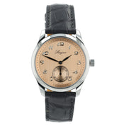 Longines Master Salmon Dial Stainless Steel 38mm Automatic Mens Watch L2.843.4