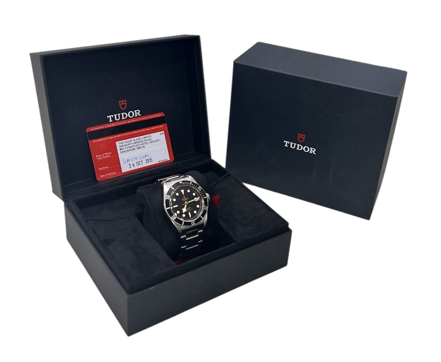 Tudor Black Bay Stainless Steel Black Dial 41mm Automatic Men's Watch 79220N