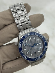 2022 Omega Seamaster Gray Dial 42mm Automatic Mens Watch 210.30.42.20.06.001
