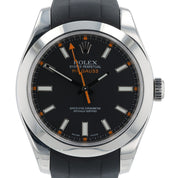 Rolex Milgauss Black Dial Stainless Steel 40MM Automatic Men's Watch 116400