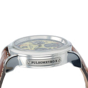 Cuervo Y Sobrinos Stainless Steel Multi Color Dial 43mm Automatic Pulsometro 8