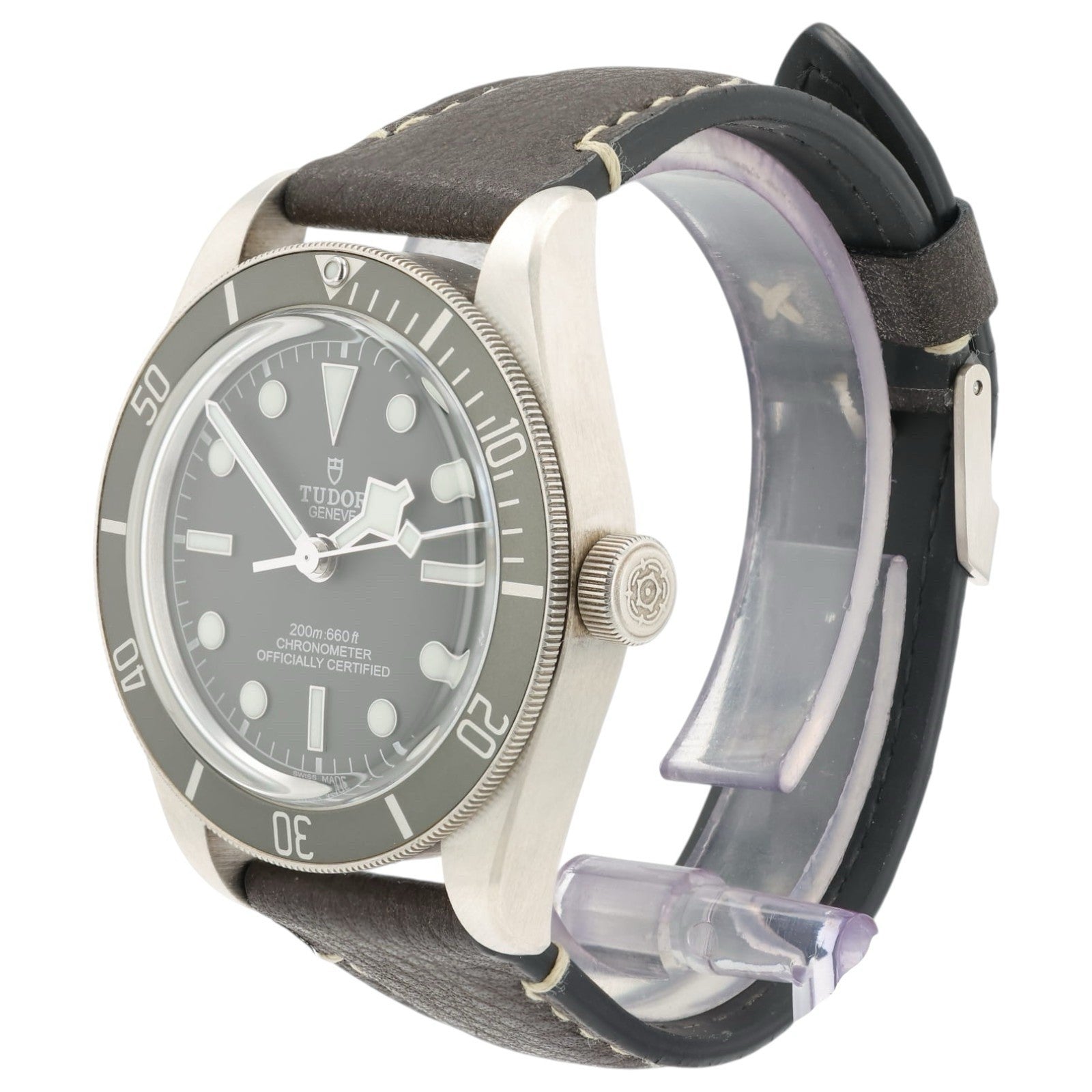 2021 Tudor Black Bay Silver Dial Sterling Case 9mm Automatic Men’s Watch 79010SG