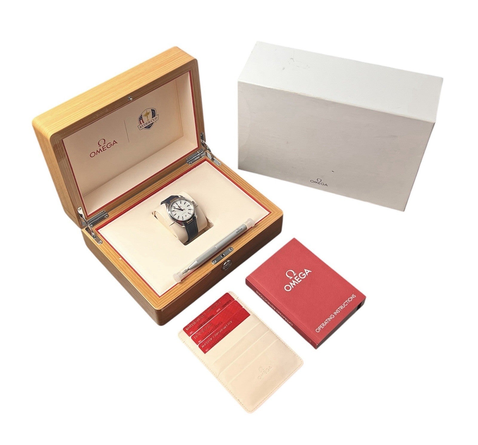 Omega Seamaster Ryder Cup Silver Dial Steel 41mm Automatic 220.12.41.21.02.004