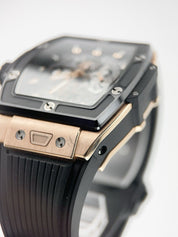 Hublot Spirit Of Big Bang 18k Rose Gold Skeleton Dial 42mm Auto 642.OM.0180.RX