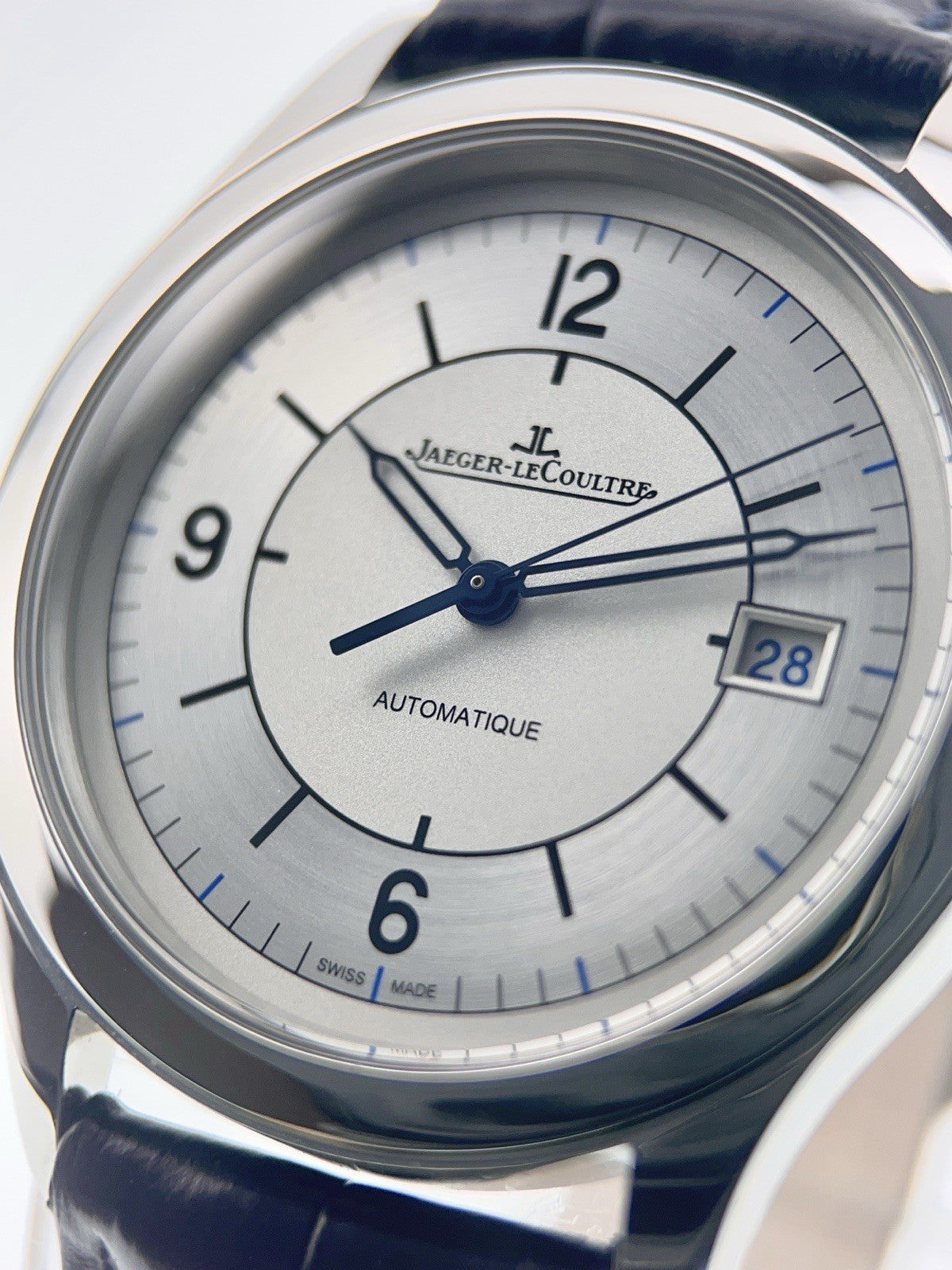 Jaeger-LeCoultre Stainless Steel Silver Dial 39mm Automatic Mens Watch Q1548530