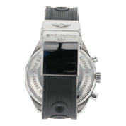 Breitling Chrono-Matic Steel Black Dial 49mm Automatic Mens Chrono Watch A14360
