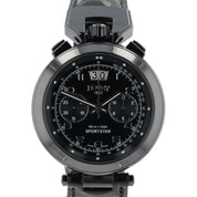 NEW 2025 Bovet Sportster Stainless Steel Black Dial 44mm Automatic Mens SP0306