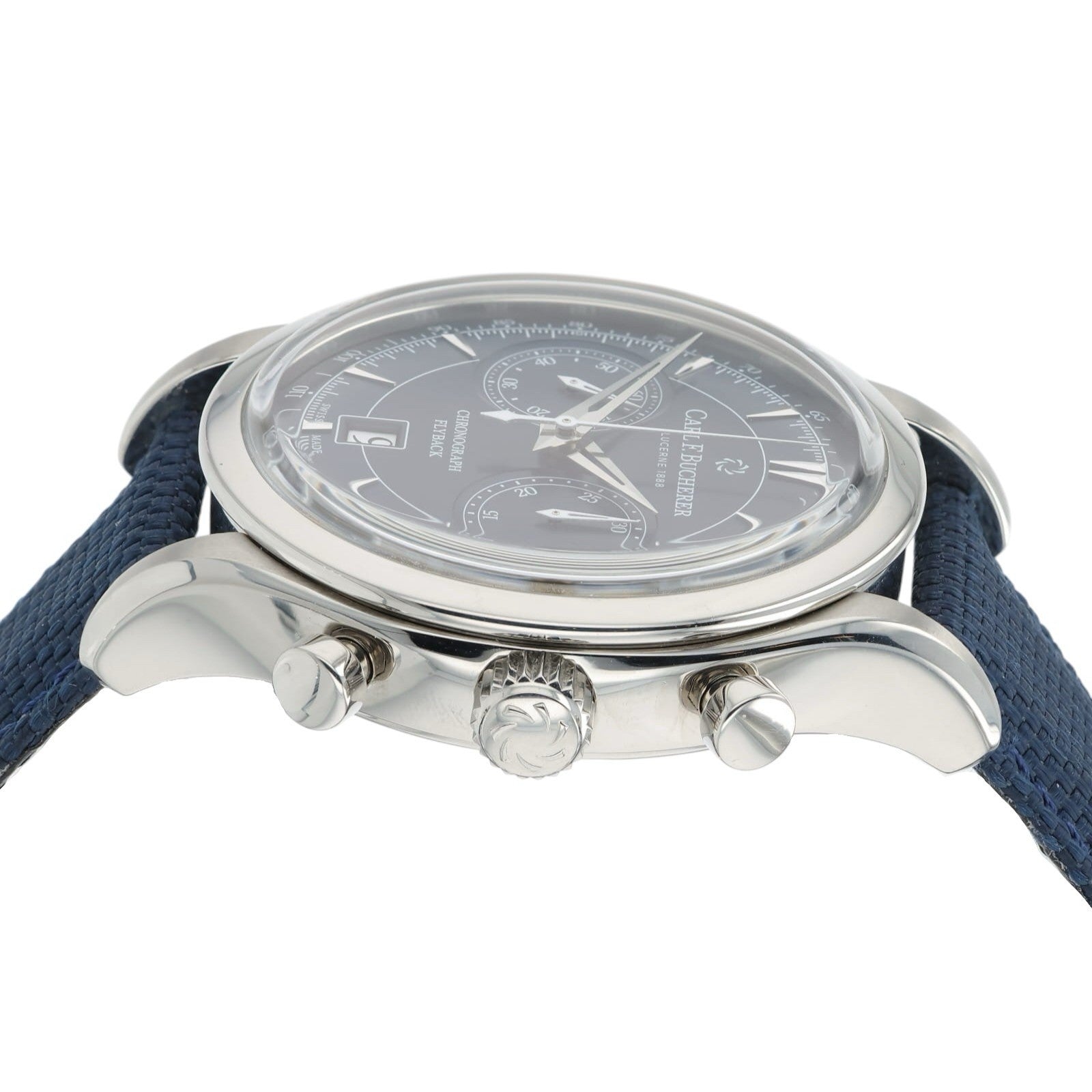 Carl F Bucherer Blue Dial Stainless Steel 43mm Automatic Men’s Watch 10919.08