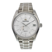 Grand Seiko Spring Shunbun Titanium Pink Dial 40mm Automatic Mens Watch SBGA413