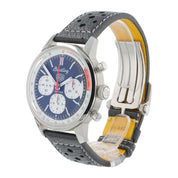 Breitling Top Time Stainless Steel Black Dial 41mm Automatic Mens Watch AB0176