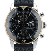 Breitling SuperOcean Heritage Black Dial Gold & Steel 44mm Auto Watch U13313