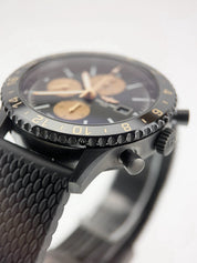Breitling Chronoliner Stainless Steel Black Dial 46mm Automatic Mens M24310