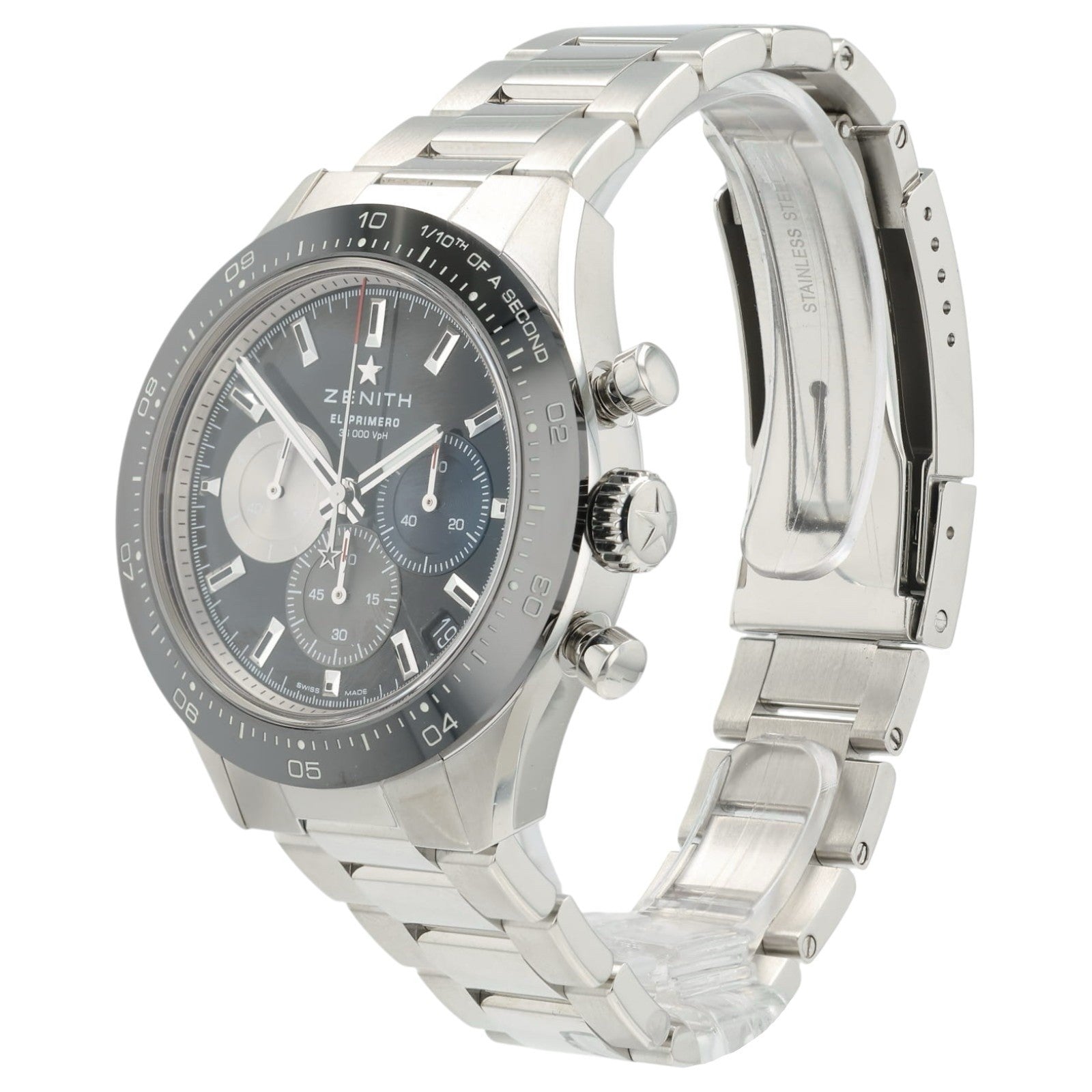 Zenith Chronomaster Sport Black Dial Steel 41mm Automatic Men’s 03.3100.3600