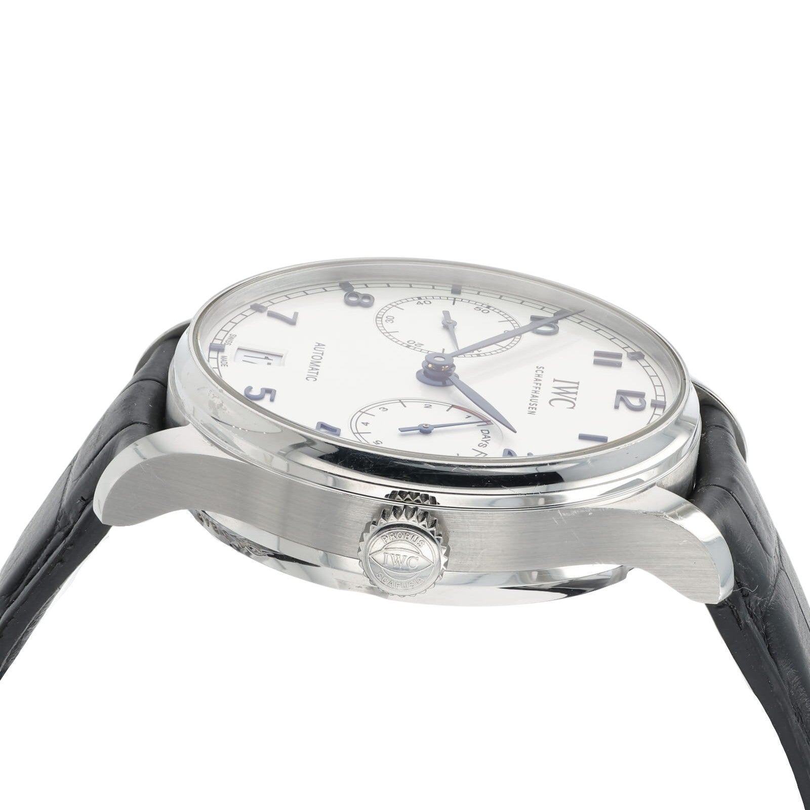 IWC Portuguese Silver Dial Steel 42.3mm Automatic Men's Watch - IW500705
