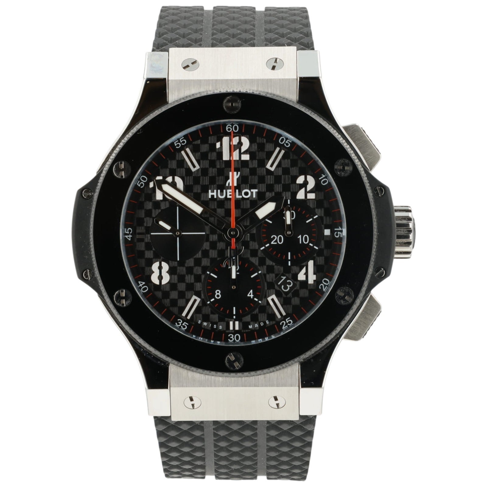 Hublot Big Bang Black Carbon Fiber Dial Steel 44mm Automatic Mens 301.SB.131.RX