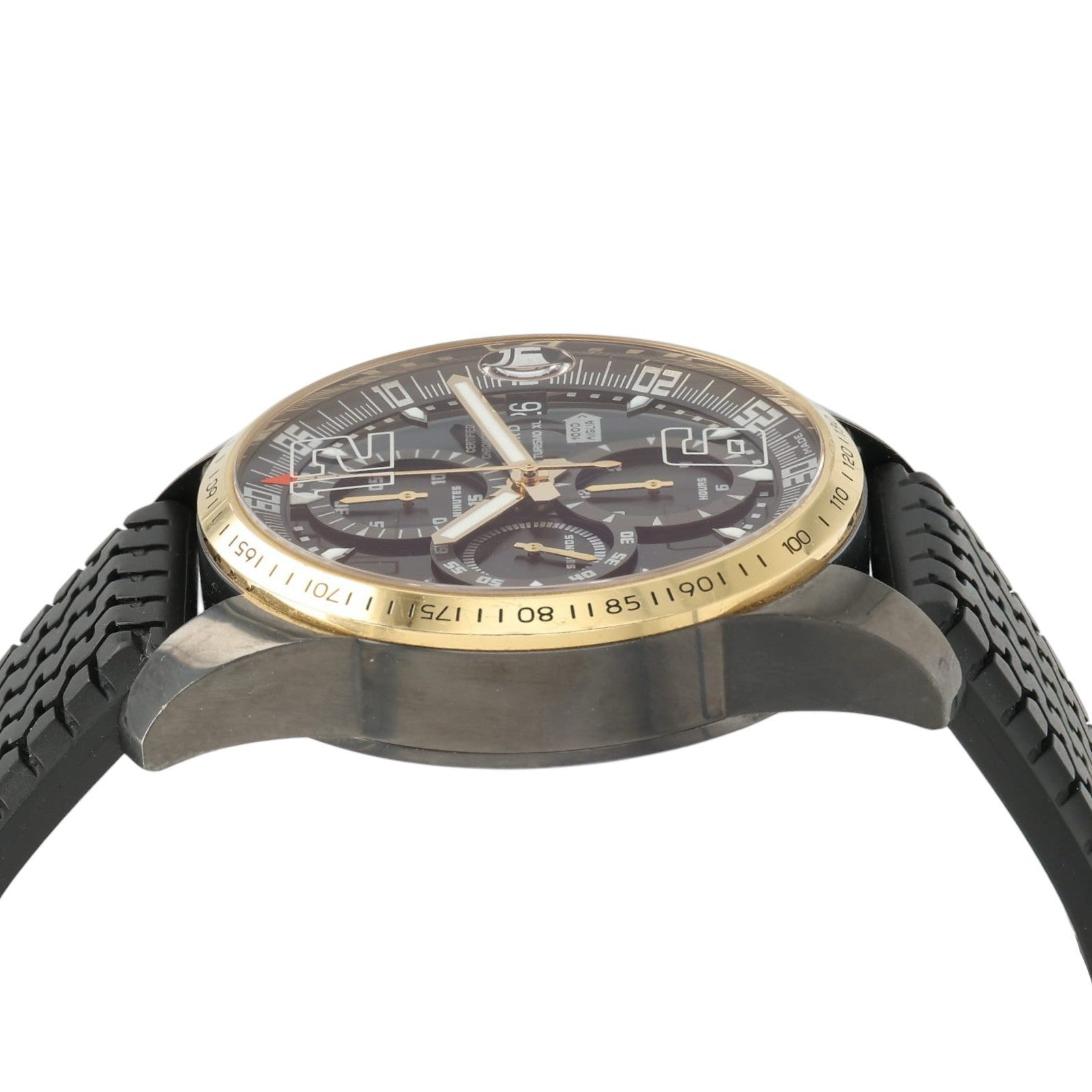 Chopard Mille Miglia Black Dial Steel & Rose Gold 44mm Automatic 168459-6001