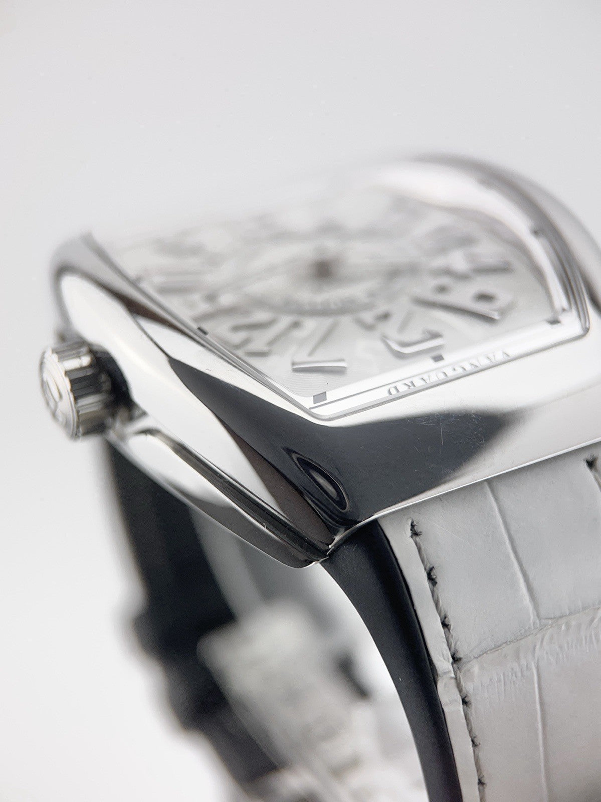 Franck Muller Crazy Hours Stainless Steel White Dial Automatic Men's Watch V45CH