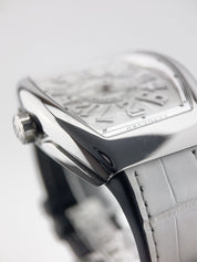 Franck Muller Crazy Hours Stainless Steel White Dial Automatic Men's Watch V45CH
