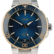 2025 Oris Aquis Date Blue Dial Two-Tone 41.5mm Automatic Men’s Watch 7769