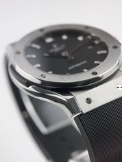 Hublot Classic Fusion Titanium Black Dial 45mm Automatic Mens 511.NX.1170.RX