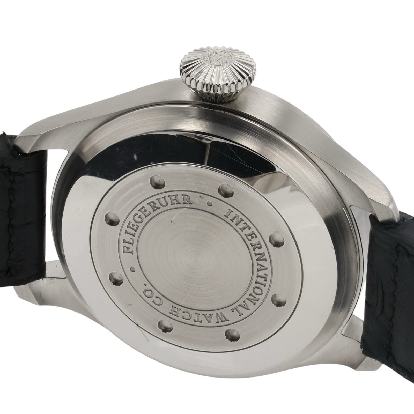 IWC Big Pilot Stainless Steel Black Dial 46mm Automatic Men’s Watch IW500401