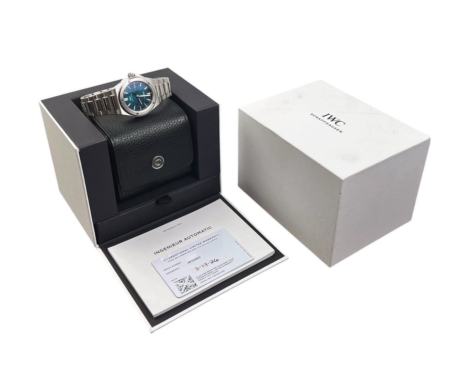 2026 IWC Ingenieur Aqua Dial Stainless Steel 40mm Automatic Mens Watch IW328903