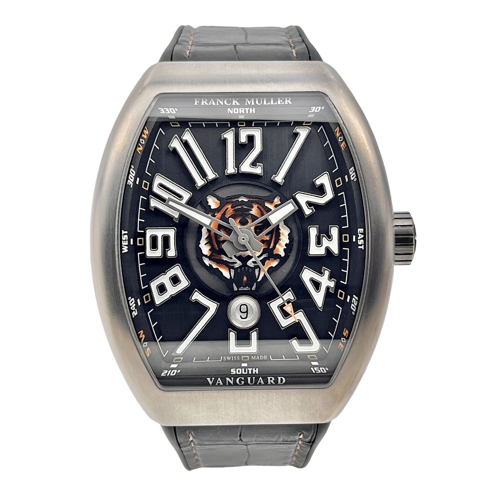 Frank Muller Vanguard Harimau Limited Edition V45SCDTTTBRNR 45mm Titanium Watch