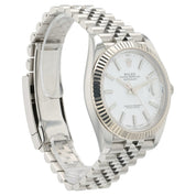 Rolex Datejust White Dial Stainless Steel 41mm Automatic Men’s Watch 126334