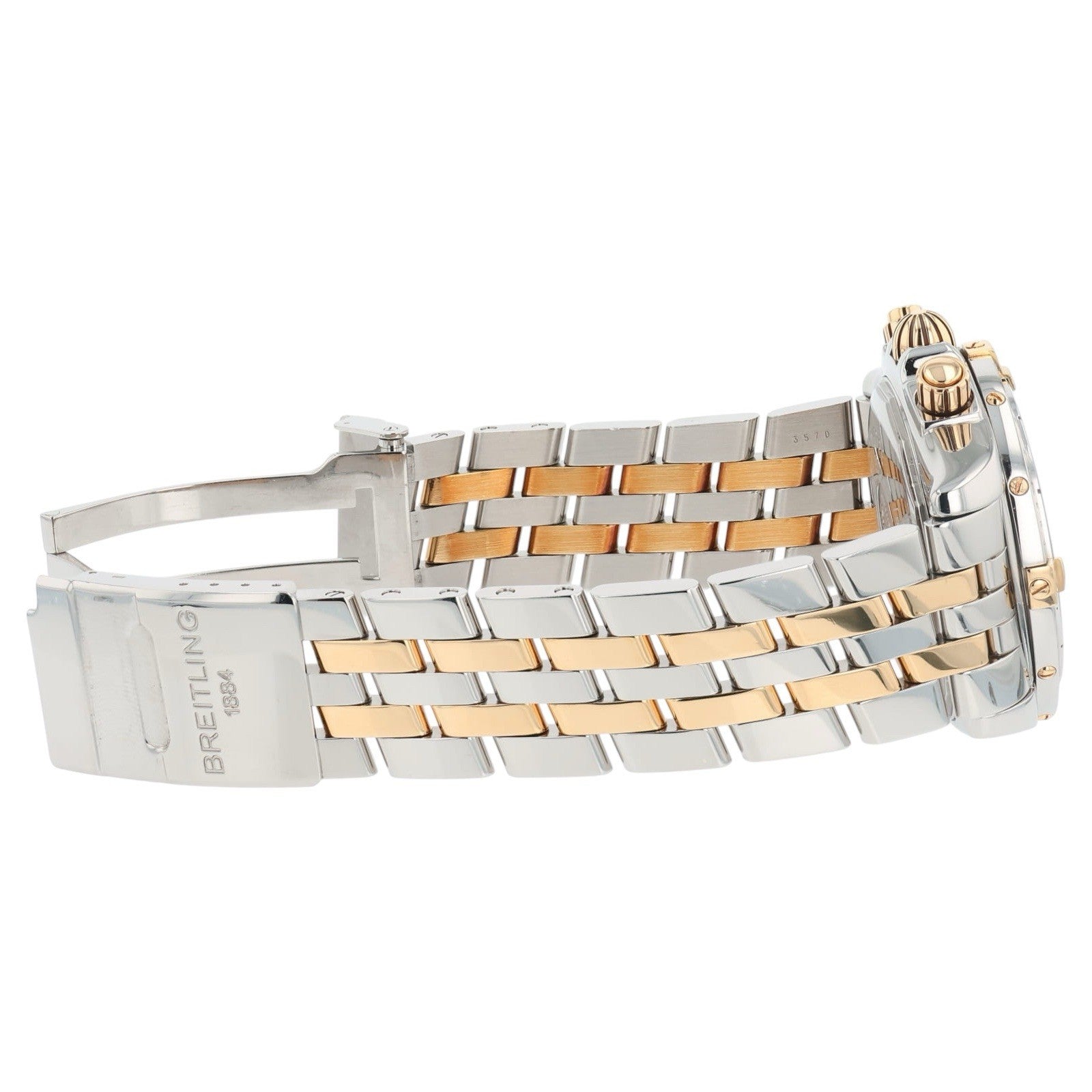 Breitling Chronomat MOP Dial Two-Tone 44mm Automatic Mens’s Watch B13356