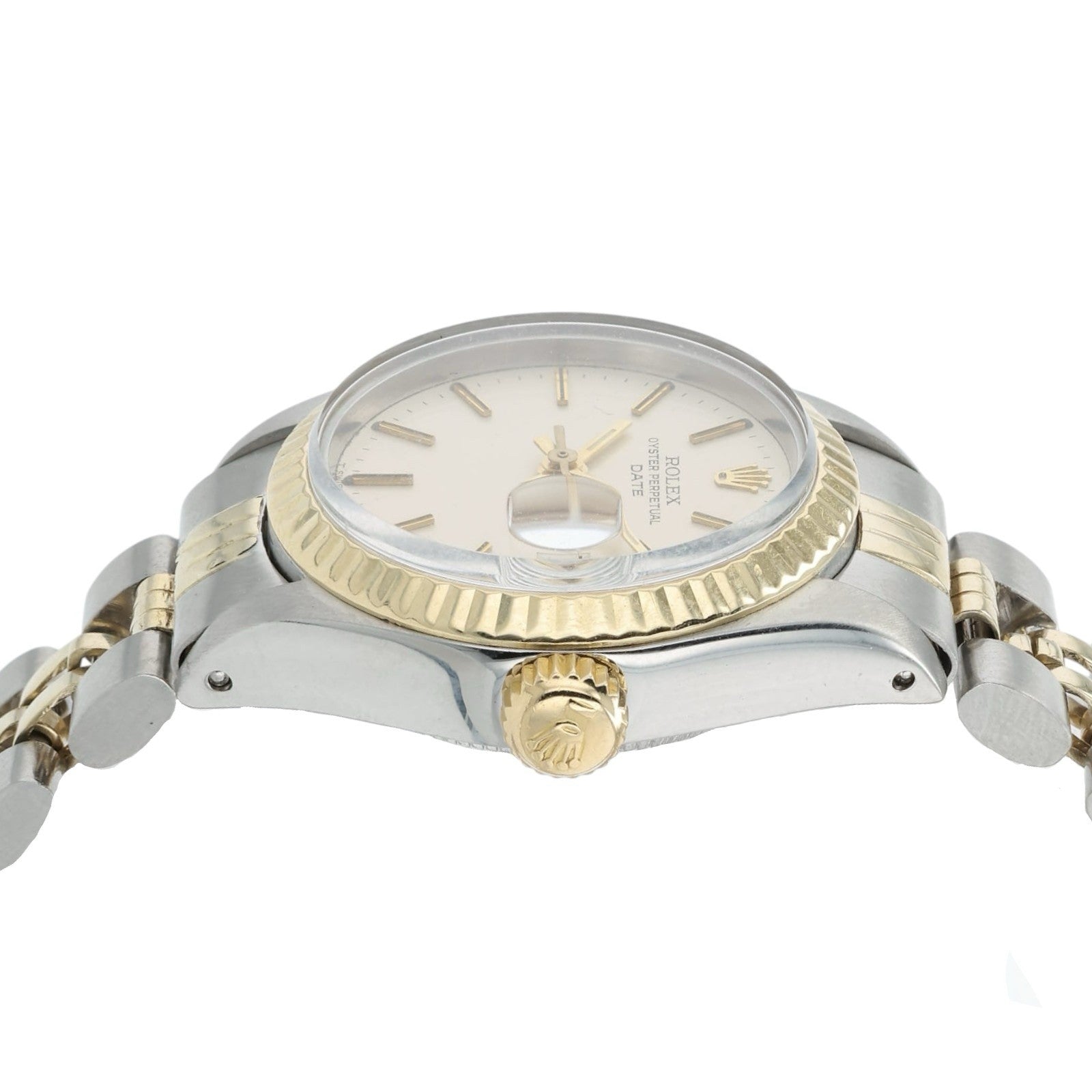 Rolex Lady-Datejust Silver Dial Gold & Steel 26mm Automatic Womens Watch 6917