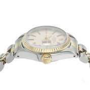Rolex Lady-Datejust Silver Dial Gold & Steel 26mm Automatic Womens Watch 6917