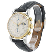Chronoswiss Lunar Silver Dial Gold Plated 37mm Automatic Men’s Watch 7944