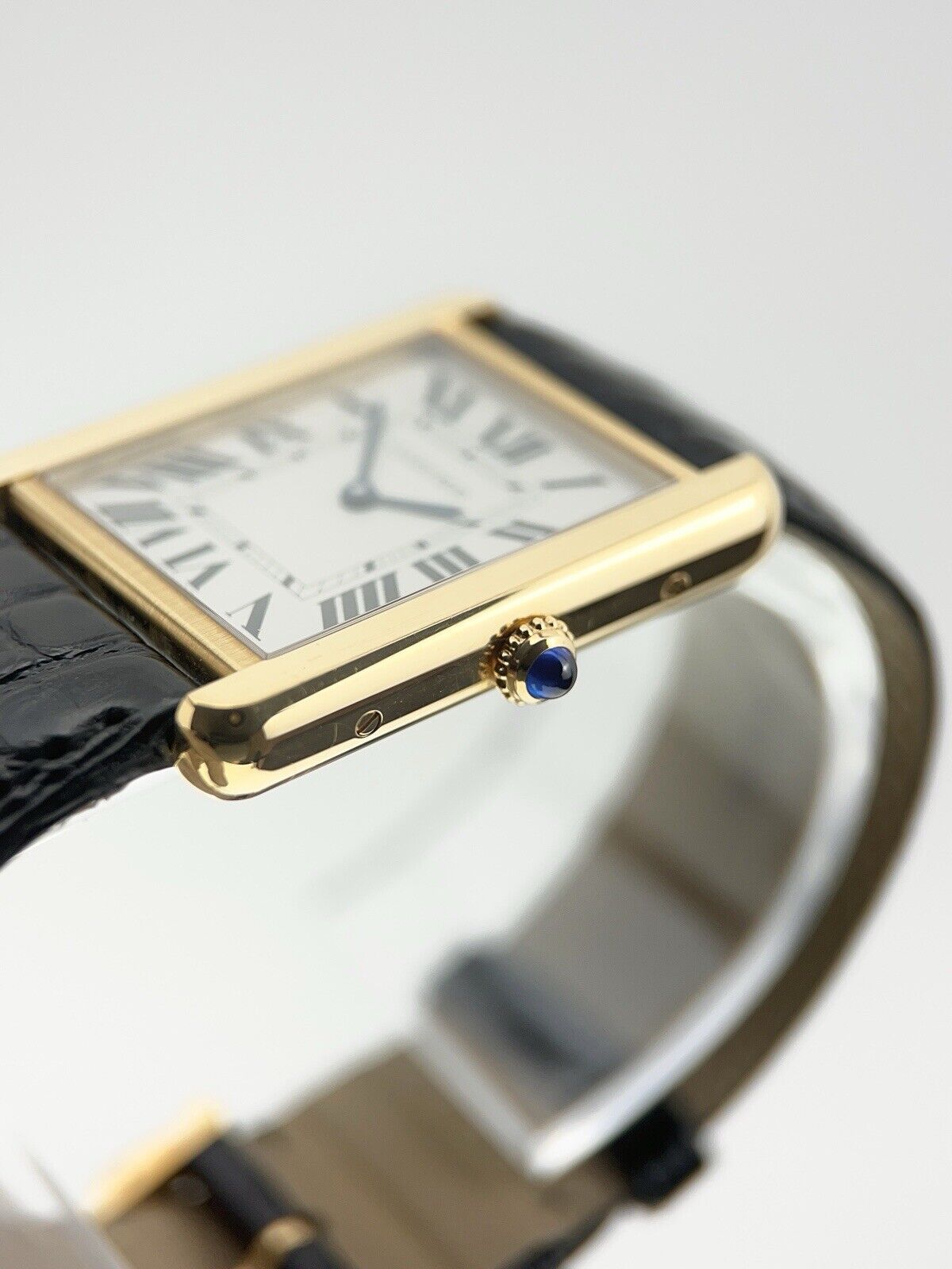 Cartier Tank Solo 18k Yellow Gold and Steel 27mm Quartz Unisex Watch 3167
