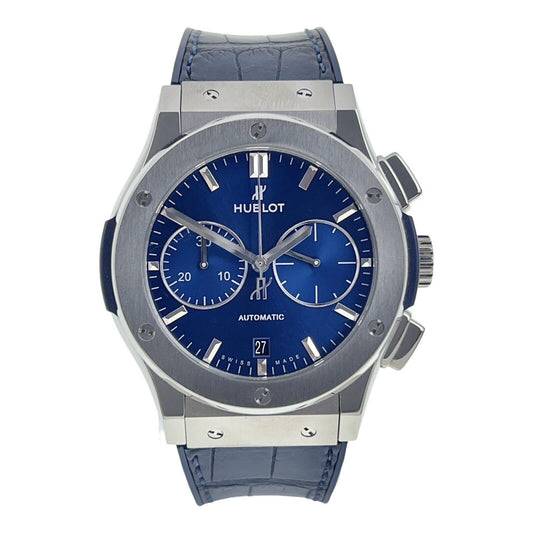Hublot Classic Fusion Chronograph Titanium Blue 45mm Automatic Men’s Watch