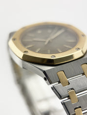 Audemars Piguet Gold & Steel Brown Dial 35mm Quartz Men’s Watch 56023SA