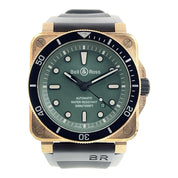 Bell & Ross BR03 Bronze Green Dial 42mm Automatic Movement Men’s Watch BR03