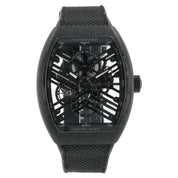 Franck Muller Vanguard Carbon Skeleton Dial 45mm Manual Wind Mens V45 S6 SQT